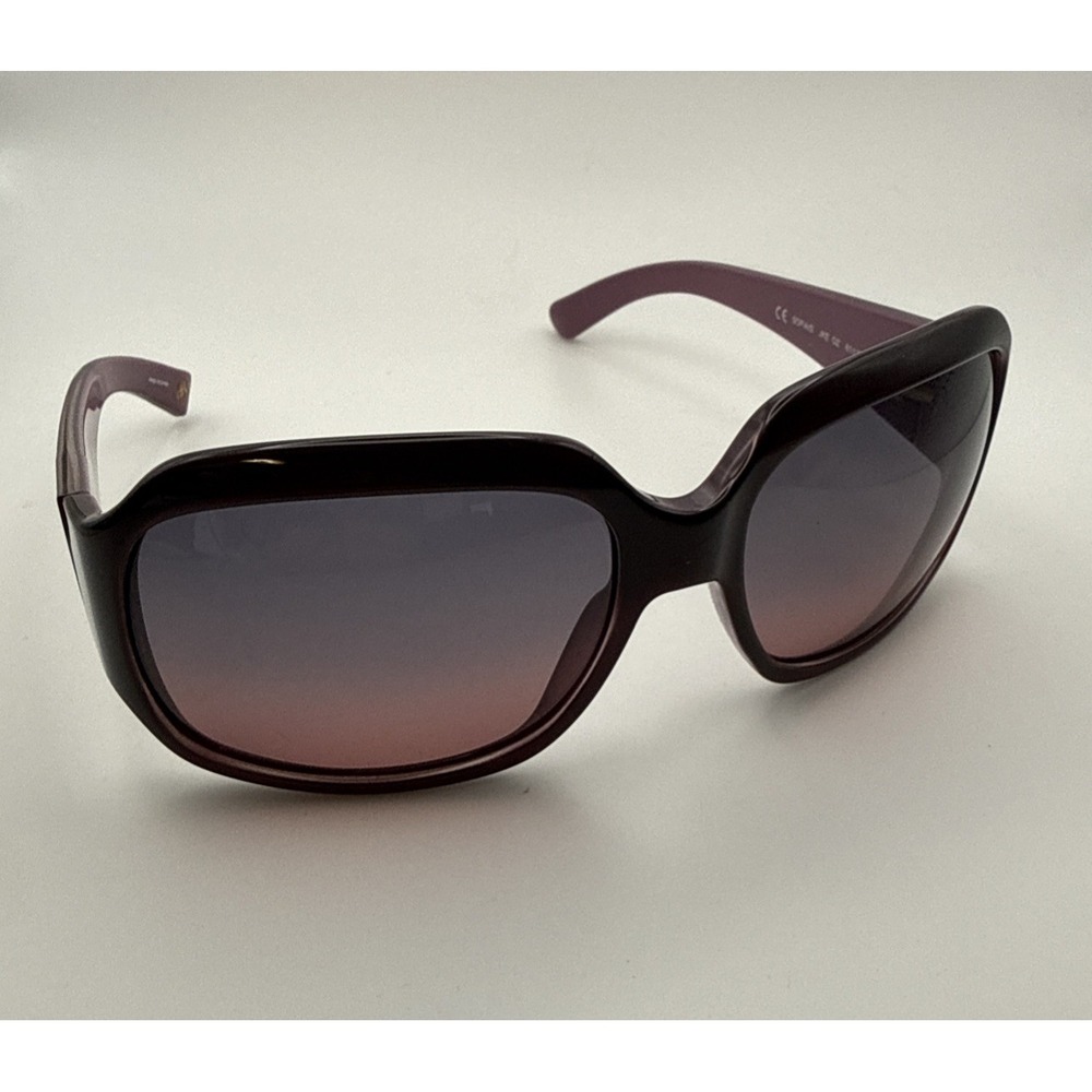 Banana Republic Sofia/S Sunglasses Women Plum Purple Good Oversized Square